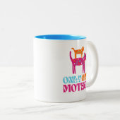 Une Mère Colorée Chat Mug (Devant droit)