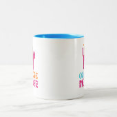 Une Mère Colorée Chat Mug (Centre)