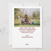 Une mère cordiale dans la carte du monde (Dos)