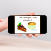 Une Merveilleuse Carte De Vacances Secrétaire D'Éc