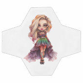 Une mignonne fille Halloween collection de design (Plat)