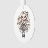 Une mignonne fille Halloween collection de design  (devant)