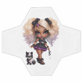 Une mignonne fille Halloween Collection de design  (Plat)