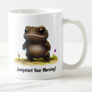 Une Mignonne Mug De Café Toad Peint En 3D