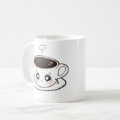 Une mignonne tasse de café - Kawaii (Devant gauche)