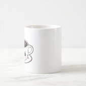 Une mignonne tasse de café - Kawaii (Centre)