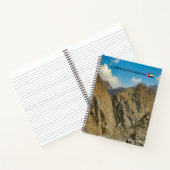 Une montagne accidentée pas Carnet Spiral (Intérieur)