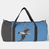 Une mouette sur un sac à dos (Recto)