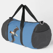 Une mouette sur un sac à dos (Coin droit)