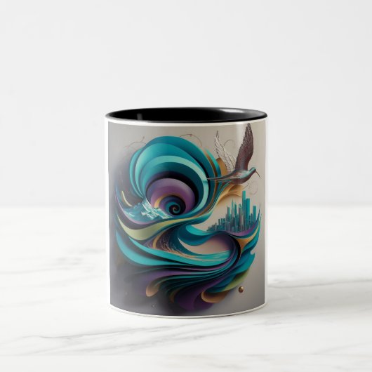 Une Mug au café (Centre)