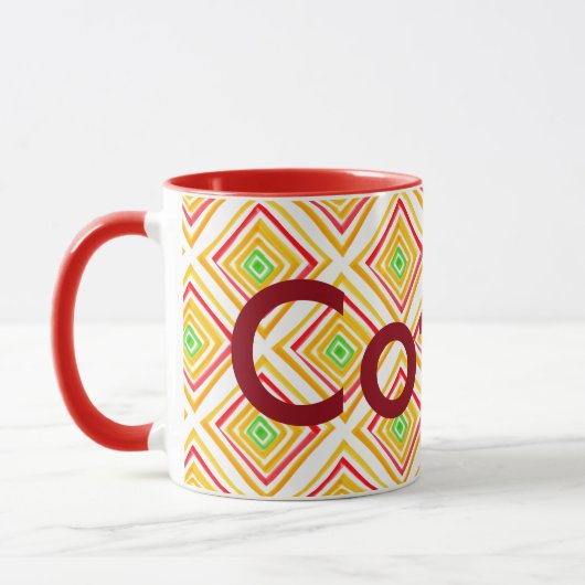 Une Mug au café (Gauche)