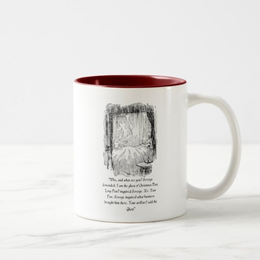Une Mug Carol de Noël (Droit)
