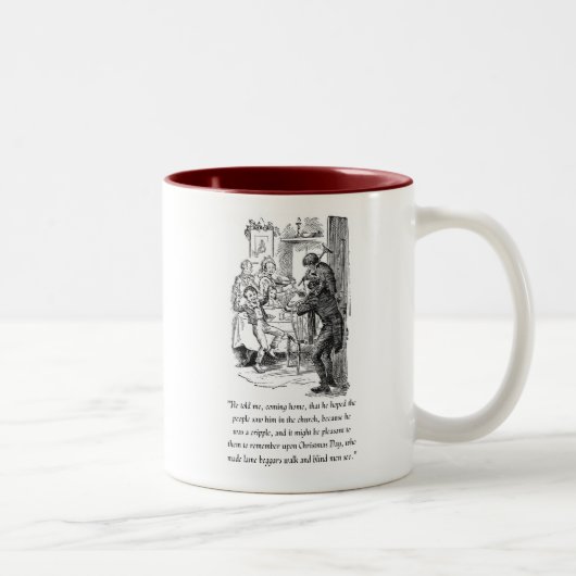 Une Mug Carol de Noël (Droit)