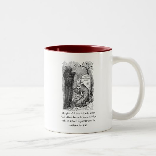 Une Mug Carol de Noël (Droit)