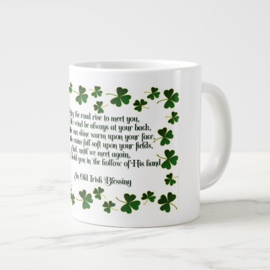 Une Mug de bénédiction irlandaise (Devant droit)