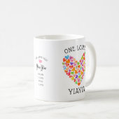 Une Mug de café Yia Yia aimée (Devant droit)