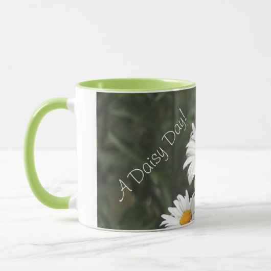 Une Mug du jour de la marguerite (Gauche)