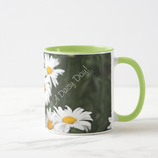 Une Mug du jour de la marguerite (Droite)