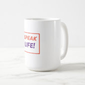 Une Mug Encourageante (Devant droit)
