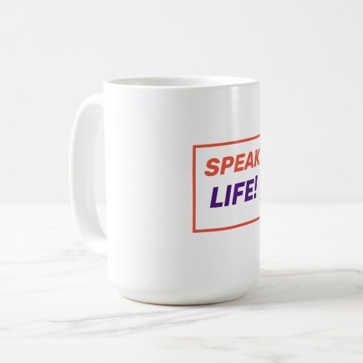 Une Mug Encourageante (Devant gauche)