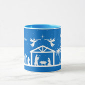 Une naissance royale - Mug Scène de Nativité (Centre)