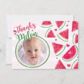 Une Naissance sur un Million Carte de Remerciement (Devant)