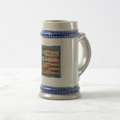 Une nation - Chope à bière (Devant droit)