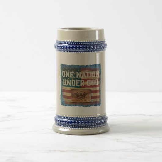 Une nation - Chope à bière (Centre)