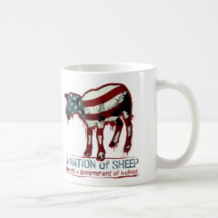 Une nation de tasse de moutons