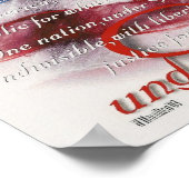 Une nation sous Dieu affiche (Coin)