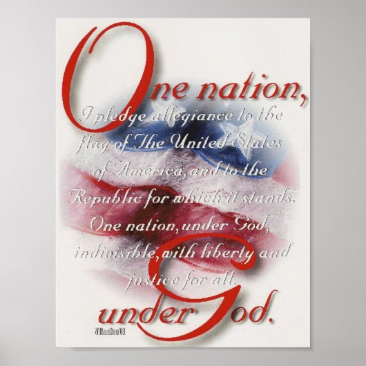 Une nation sous Dieu affiche (Devant)
