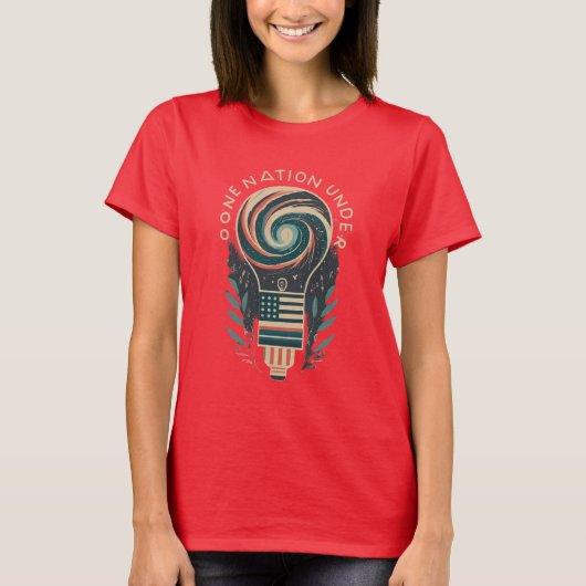 UNE NATION SOUS T-shirt (Devant)