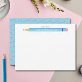 Une note de l'enfant de la carte à billet plat au 