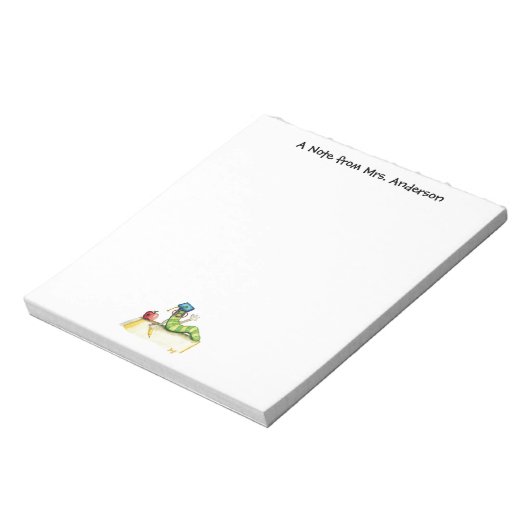 Une note du bloc-notes de professeur (Tourné)