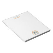 Une Note Du Bloc-Notes Inspiré De L'Enseignant Arc (Incliné)