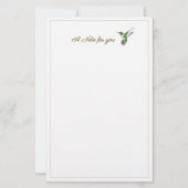 Une Note Pour Vous Brillante Papeterie Colibri (Devant)