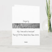 Une nouvelle aventure commence - Carte d'adieu (Dos)