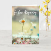 Une nouvelle carte de voeux pour les fleurs du pri (Fleur jaune)