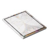 Une Nouvelle Carte Du Bloc-Notes Terraqueux Globe (Incliné)