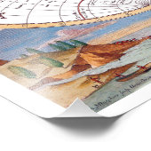 Une Nouvelle Carte Du Terraqueux Globe Photo Print (Coin)