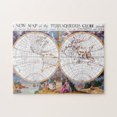 Une Nouvelle Carte Du Terraqueux Globe Puzzle (Horizontal)
