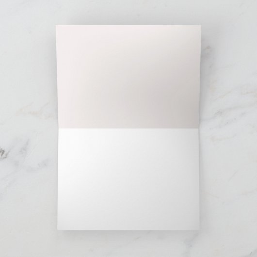 Une nouvelle étape commence Carte de remerciement (Intérieur)