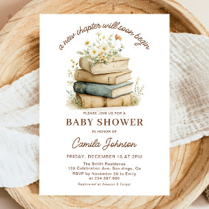 Une nouvelle étape commence Invitation pour Baby S