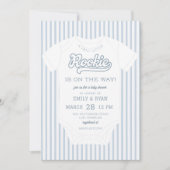 Une nouvelle invitation de Baby shower de petits c (Devant)