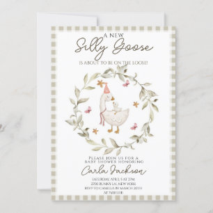 Une nouvelle invitation de fête pour une baby show