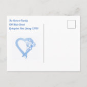 Une nouvelle main pour tenir Faire-part de naissan (Dos)