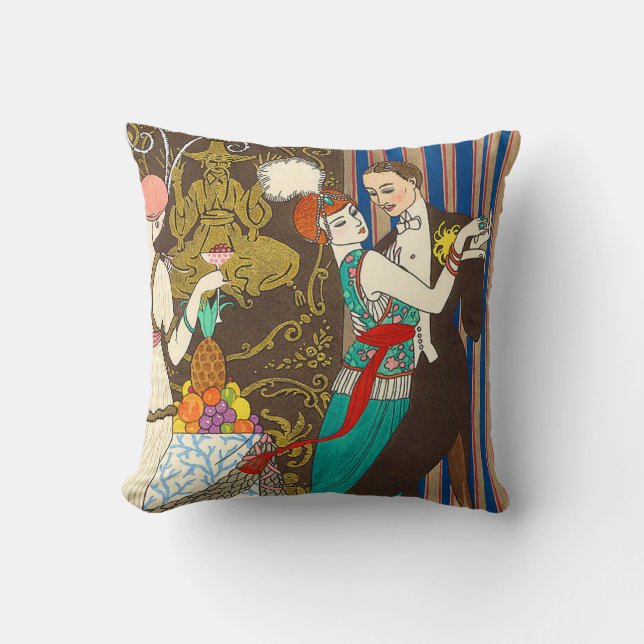 Une nuit dans le Coussin décadent Paris Art déco (Recto)