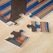 Une nuit dans le puzzle décadent d'art déco de (Côté)