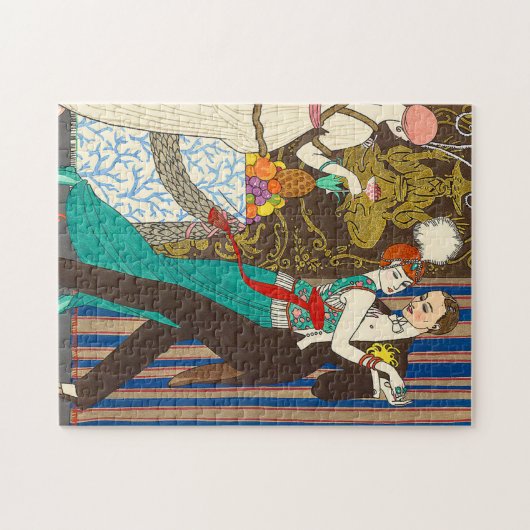 Une nuit dans le puzzle décadent d'art déco de (Horizontal)