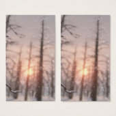 Une nuit d'hiver Signets de rêve (Devant & derrière)